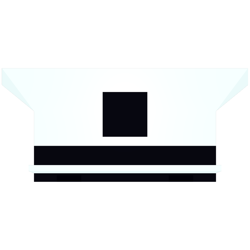 警用帽子(白）