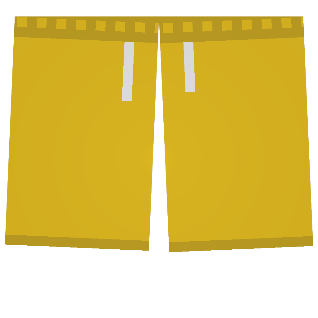 黄色游泳裤